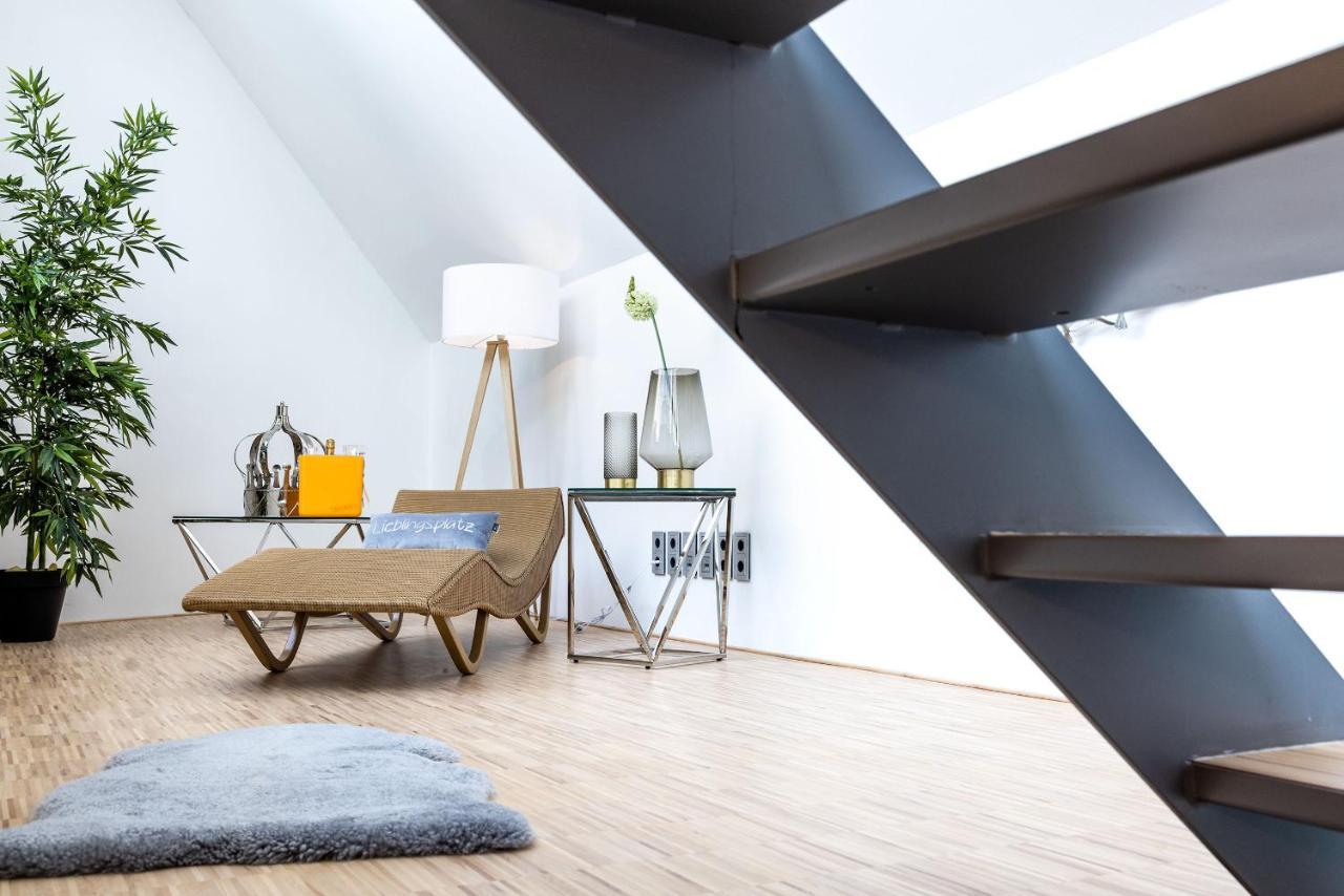 Luxus Wellness Loft - 245Qm - Designwohnen Im Zentrum Гютерсло Екстер'єр фото
