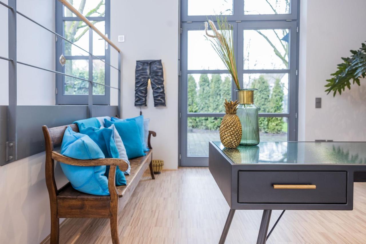 Luxus Wellness Loft - 245Qm - Designwohnen Im Zentrum Гютерсло Екстер'єр фото
